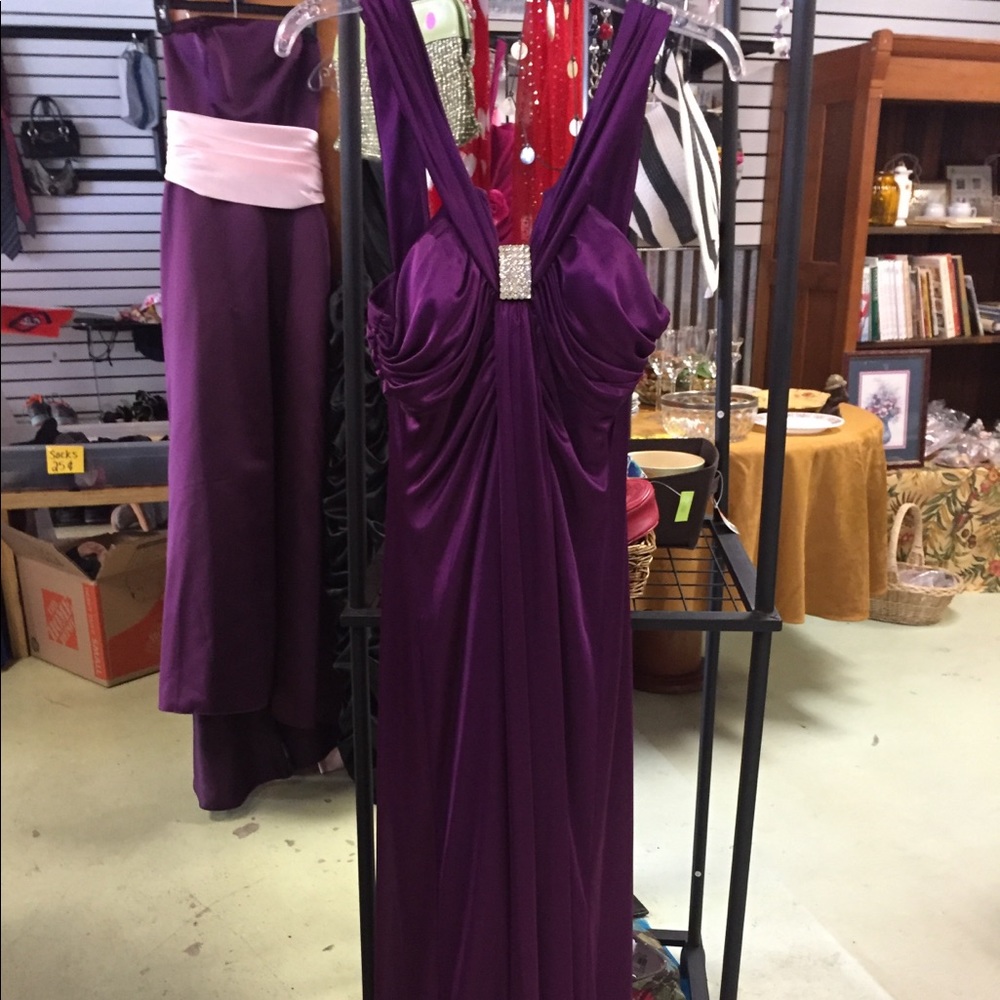 Purple prom or bridesmaid dress